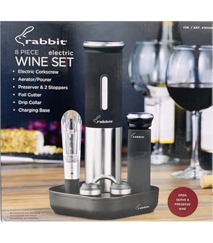 Amazon.co.jp: ラビット 電動ワインオープナーセット : ホーム＆キッチン