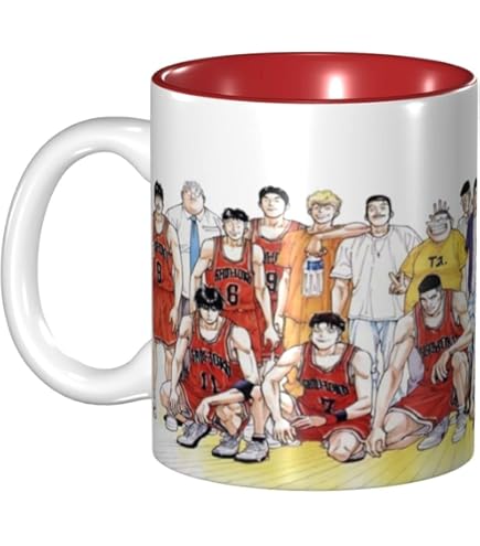 Amazon.co.jp: マグカップ ダブルカラー スラムダンク 陶器