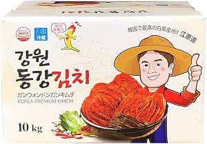 江原東江 ガンウォンドンガン 白菜キムチ 韓国産 10kg ドンガンキムチ キムチ 通販 Amazon