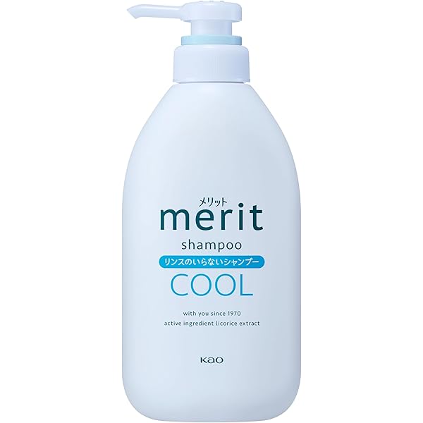 Amazon | メリット リンスのいらないシャンプークール ポンプ