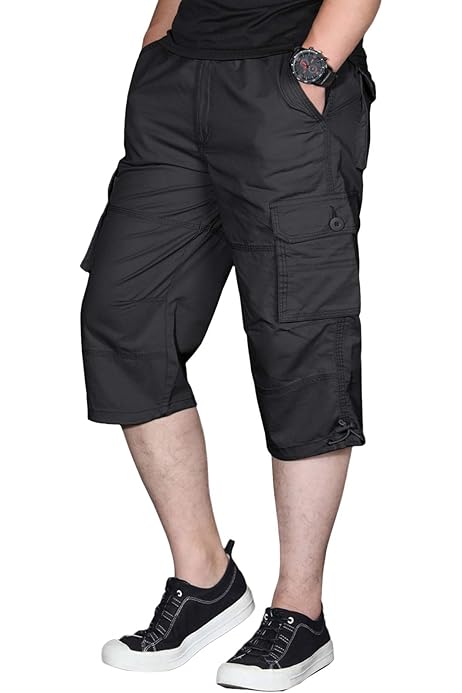 below knee shorts mens