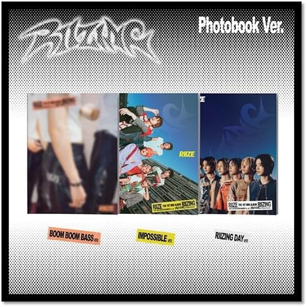 Amazon.co.jp: RIIZE ODYSSEY 1st Album Package 2 Version Set(EARTH+