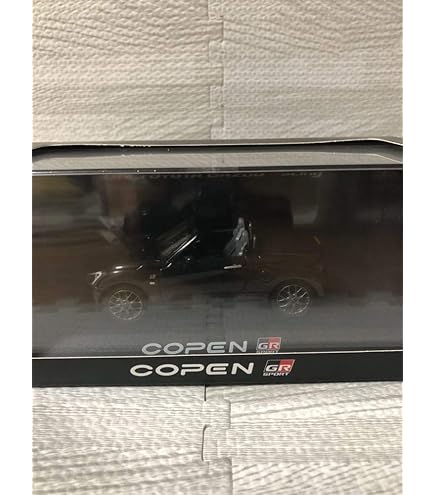 コペン　GR  SPORT  1/30  ミニカー　ブラックマイカメタリック Amazon.co.jp: 1/30 トヨタ 新型コペン GR スポーツ COPEN GR