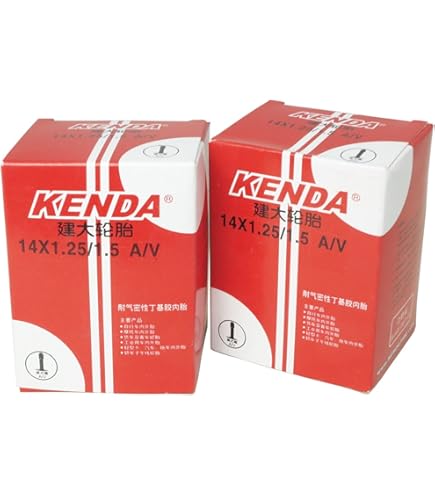 Kenda14インチタイヤチューブ 14*1.35 1台分 仏式バルブダホン