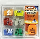 WirthCo 30914 Battery Doctor Midblade Fuse Kit with Puller and Tester, 42 Piece [並行輸入品]