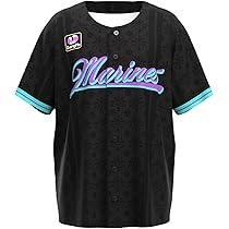Amazon.co.jp: 千葉ロッテ マリーンズ ユニフォーム 2024 ブラック
