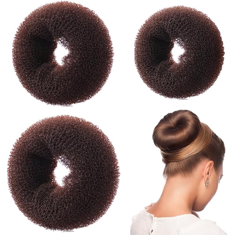 Amazon | Kingsie お団子ヘアメーカー 7点セット お団子グッズ お団子