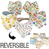 Rock Rock Moose Reversible Baby Bandana Drool Bib by Rock Rock Moose