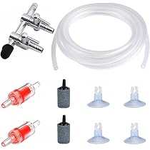 Amazon | hygger 強力水槽エアーポンプ 16L/min 2口 酸素ポンプ