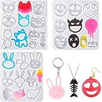 Amazon.co.jp: HyzaPhix ピアス シリコンモールド 猫 顔文字