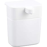 SANEI シンクのディスペンサー 食器洗剤入れ 浮かす収納 ワンプッシュ ホワイト PW1711-W