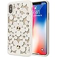 【SwitchEasy】 iPhone Xs iPhone X 対応 ケース 花柄 3D 立体 TPU シンプル デザイン 耐衝撃 衝撃 吸収 ハード カバー [ Apple iPhoneXs iPhoneX アイフォンXs アイフォンX 対応 ] 