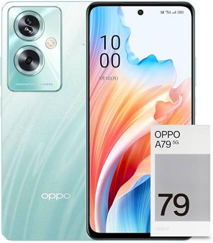 Amazon | OPPO A79 5G A303OP グローグリーン SIMフリー (Yモバイル版  