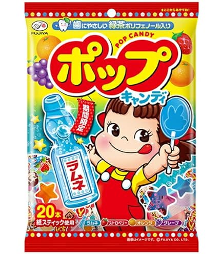Amazon.co.jp: ◇不二家 ポップキャンディ袋 20本【6個セット】 : 食品