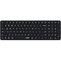 RAPOO 9560 Wireless Keyboard Ouse Cobo, E9550L 110-Key Ultra-Thin