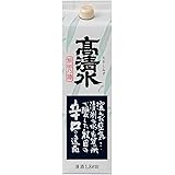 秋田酒類製造 高清水 辛口パック [ 日本酒 秋田県 1800ml ]