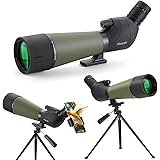 Akeyda 20-60x80mm フィールドスコープ 望遠鏡 バードウォッチング 望遠鏡 望遠鏡 高倍率 単眼きょう 高倍率 スマホ 望遠スコープ スポッティングスコープ アーチェリー 野鳥観察 星空観察 星雲