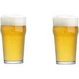 【moring place】 ビール パイント グラス 英国 ビールグラス インペリアルビールグラス イングリッシュパブスタイル 20oz (2個セット)