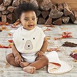 ベビーアスペン Baby Aspen 女の子用森のクマさん立体3Dフェイススタイxよだれ拭き豪華2点セット(ギフトBOX入り) [並行輸入品]