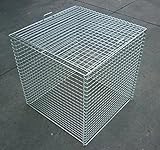 折り畳み式ゴミ収集箱 幅600mm×奥行600mm×高さ650mmスチール製 軽量タイプ