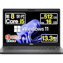 Amazon.co.jp: 【整備済み品】Latitude 5300 ノートパソコン
