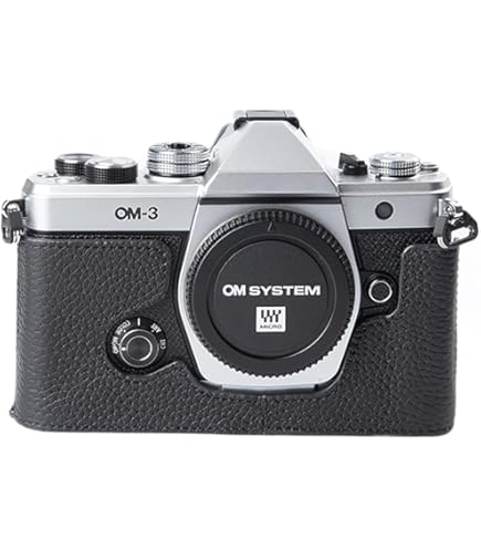 Amazon | オリンパス OM-3用 ハンドルレザーケース カメラバッグ