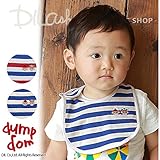 (ダンプドム) dumpdomボーダースタイ/夏 ベビー F(70～80cm) ブルー