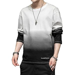 tシャツ メンズ 长袖 綿 春 夏 おしゃれ カットソー 大きいサイズ