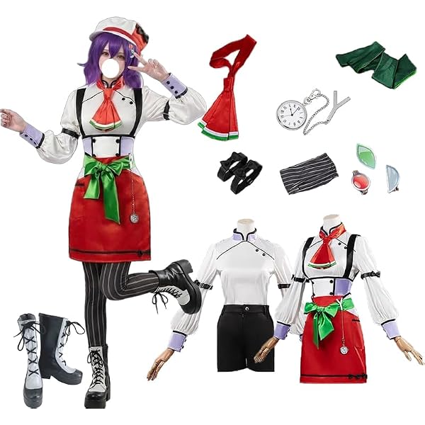 Amazon.co.jp: ｢Lemon COS｣ 七瀬すず菜 コスプレ 仮装 衣装 コスプレ