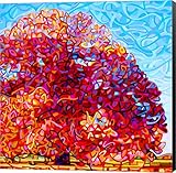 814498 – 親 24 x 24 Canvas with Black Sides レッド C814498-0240000-8CAAAMA