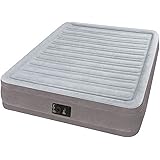 INTEX(インテックス) エアーベッド フルコンフォート ダブルサイズ 電動式 191×137×33cm グレー 67767 [日本正規品]