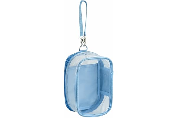 LIHIT LAB Myfa A3306-14 Decoration Box Pouch, Oshi-Katsu (Fan Culture), Plush, Powder Blue