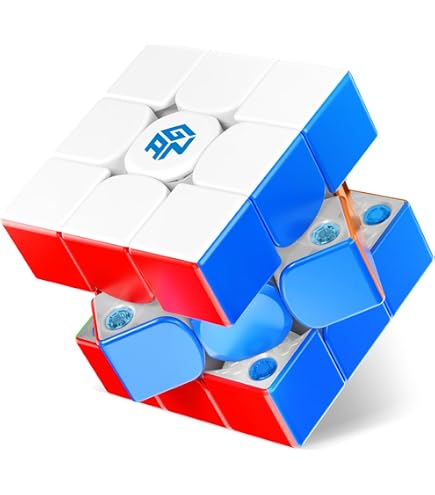 Amazon | Bucubke GAN356 M E 3x3 ステッカーレス磁石内蔵パズル