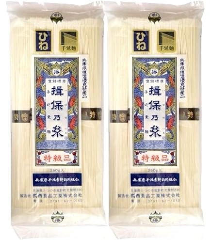 Amazon.co.jp: 揖保乃糸 ひね上級品 6kg 120束入 : 食品・飲料・お酒