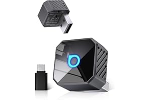 OTTOCAST Mini Pot 2025 2-in-1 Wireless CarPlay/Android Auto Adapter, 5GHz WiFi, Auto Connect for 2016+ Cars