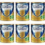 アプタミル(Aptamil) 母乳に近い粉ミルク ステージ2 (6～12カ月) 大缶 900g×6缶セット [並行輸入品]