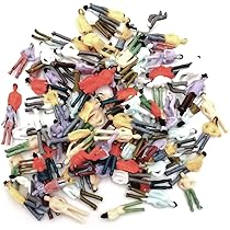 Amazon | 情景コレクション 人形 1:150 スケール 約100体セット 人物