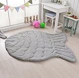 赤ちゃんの魚の掛け布団の羽毛布団の寝具寝具グレー (Large) [並行輸入品]