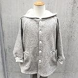 【ベビー】オーガニックコットン・ヤク混 フード付きマント 50-100cm【ORGANIC GARDEN】P10126