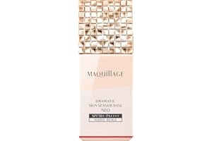 マキアージュ (MAQUILLAGE) ドラマティックスキンセンサーベース NEO ヌーディーベージュ 25mL SPF50+ ・ PA++++ | 化粧下地 | リキッド状 | 無香料 | 化粧持ち テカり 紫外線カット 毛穴補正 トーンアップ |