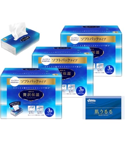 贅沢保湿ティッシュ 200W×3パック×10セット エリエール 贅沢保湿 200組3箱 – エリエールオンラインショップ
