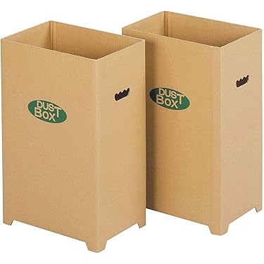 特大使い捨てゴミ箱 4個パック 再利用可能 ポータブルゴミ箱 13ガロン (高さ21.6インチ x 幅13.5インチ x 奥行き10 送料無料】 ゴミ箱 サンクリーンボックス 70L ダストボックス 幅352×奥行482×高さ550mmの通販 ｜ オフィス家具通販の【オフィスコム】