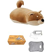 Amazon.co.jp: [ UQLIFE ] 蓄熱式湯たんぽ （ 柴犬 ） 【 むぎゅっと