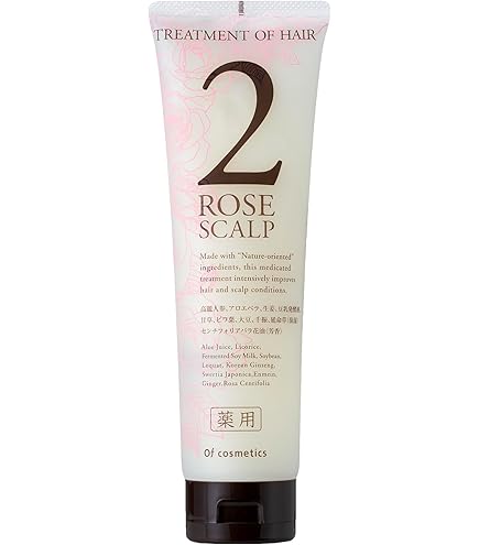 オブコスメティックス　ローズスカルプ　トリートメント　1000ml Amazon | オブ・コスメティックス(Of cosmetics) 【医薬部外品】薬用