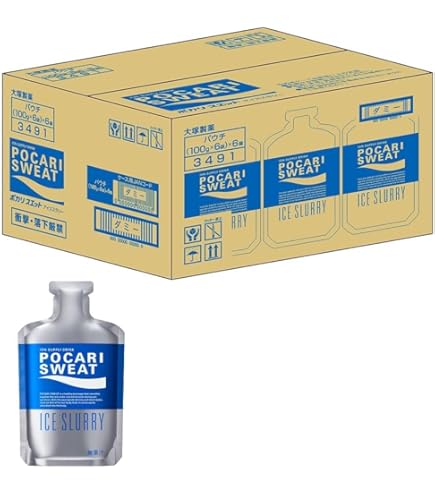 Amazon.co.jp: ポカリスエット アイススラリー (100g×36袋入) 大塚製薬