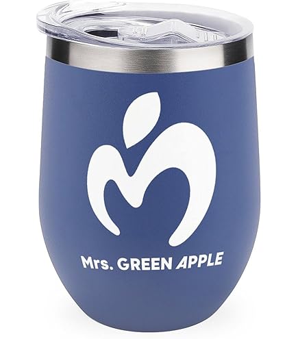 Amazon | GREEN LABEL x Mrs. GREEN APPLE コラボロゴ入りグラス 限定