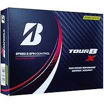 BRIDGESTONE - ブリヂストン パールホワイト ゴルフ ゴルフボール TOUR B X 2ダース TOUR B X（ホワイト） [1ダース：12個](ホワイト): ボール
