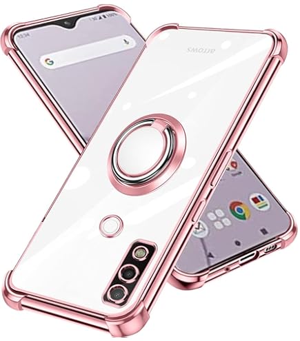 Amazon.co.jp: nahailun Arrows We ケース クリア リング付き 耐衝撃 F