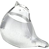 ストームボトル Viugreum? 天気予報ボトル バードストームボトル ミニ 透明 ストームグラス 創造性 ガラスクラフトギフト ホーム・オフィス・デスクトップ・ウェザーステーション 室内装飾 贈り物（8x5x4 cm）