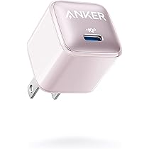 ANKER 充電器 30W ピンク　lighting Amazon | Anker Zolo Charger (30W) ピンク【USB PD 対応/PSE